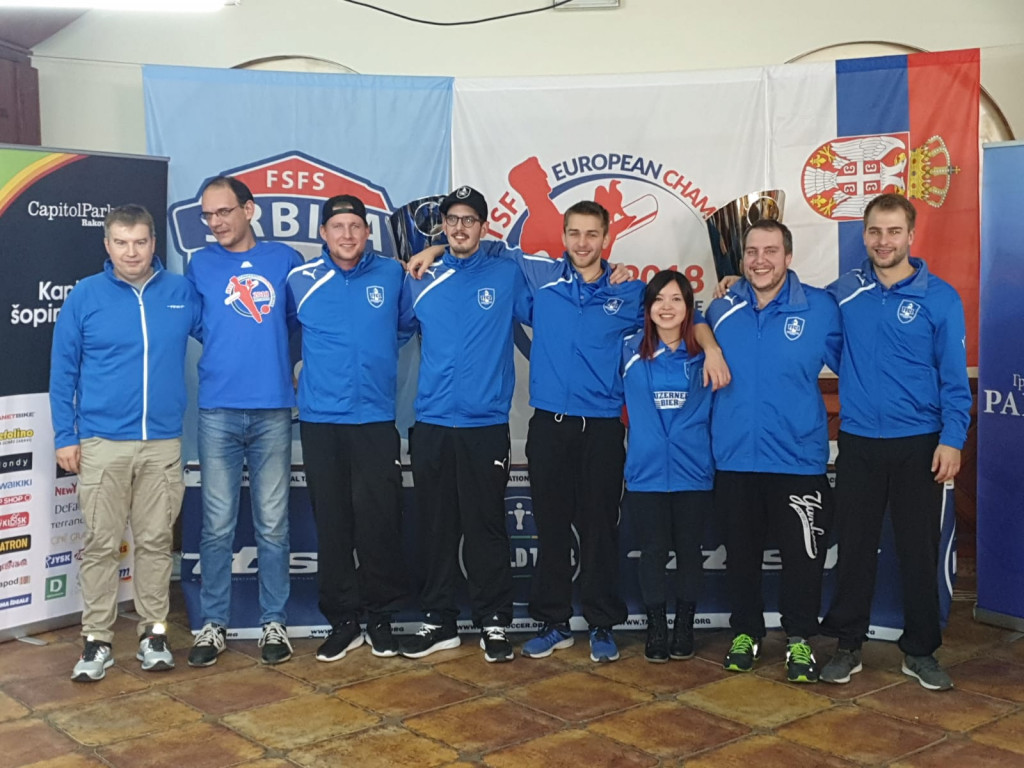 TFCL Team an der Championsleague in Belgrad 